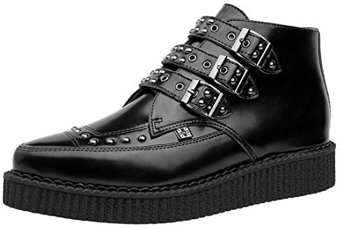 T.U.K Damen A9114 Stiefeletten mit spitzem Zehenbereich, Schwarz (schwarz), 34 EU