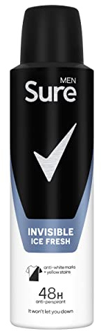 Sure Men Invisible Ice Fresh Anti-perspirant Aerosol 150 ml