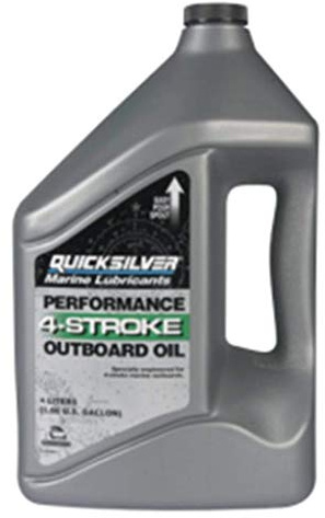 Quicksilver Performance 4 Stroke Outboard Oil 10W-30 - 4 Litre Bottle