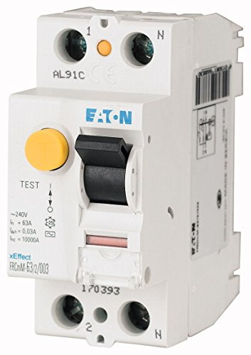 Eaton FRCMM-80/2/003-G/A Interruptor Diferencial, 80A, 2P, 30mA, Clase G/A