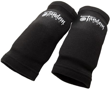 Tandem Sport Volleyball Elbow Pads - Avoid Floor Burns & Bruising - One Size Fits Most - 2 Pads, TSELBOWPADS, Black