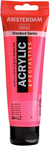 Amsterdam Standard Series Acrylfarbe Tube 120 ml Reflexrosa 384 (17093842)
