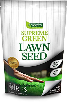 Plantworks Ltd SGRG500 Empathy 500g Supreme Lawn Seed with Rootgrow, White