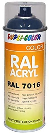 Dupli-Color 363511 RAL-Acryl-Spray 7016, 400 ml, Anthrazitgrau Glanz