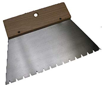 Spatola Dentata, dentatura 23/48, 200 mm, un prodotto vita di pavimenti