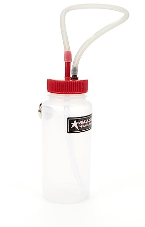 Allstar Performance ALL11017 Bleeder Bottle with Magnet and Check Valve , White
