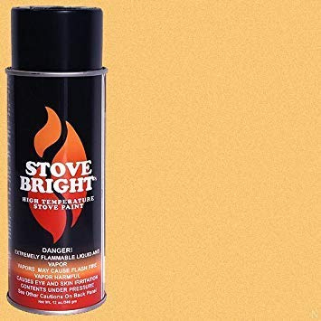 Stove Bright High Temp Paint - Gold