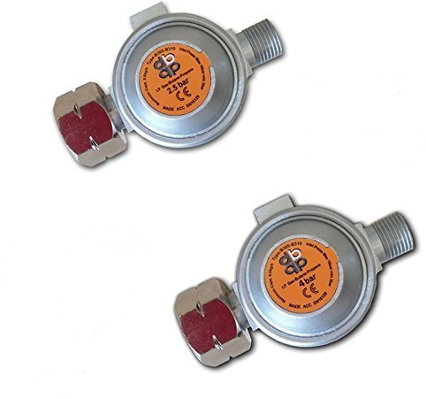 Druckregler Gasregler Regler Druckminderer für Brenner 2,5 oder 4 bar (2,5 bar)