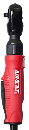 AIRCAT Pneumatic Tools 802: Composite Twin Pawl Ratchet Wrench 70 ft-lbs of Torque - 3/8-Inch