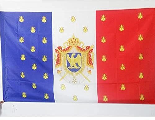 AZ FLAG - Drapeau Etendard de Napoléon III - 90x60 cm - Drapeau Second Empire France 100% Polyester Avec Fourreau et Cordelette - Pavillon 50 g