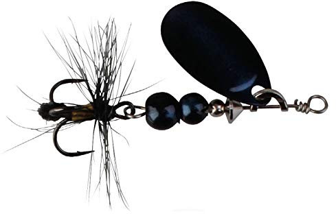 Savage Gear Rotex Spinner, Hechtköder, Angelköder, Kunstköder, Barschköder, Zanderköder, Köder für Hecht, Zander, Barsch, Forellenköder, Barschspinner, Forellenspinner, Farbe:Black Purple, Größe:11g / Gr. 4