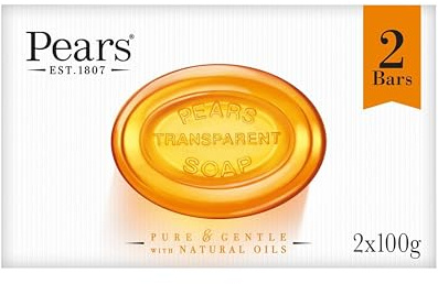 PEARS Bar Savon Transparent Amber Twin Pack 16 x 2 100 g 1 Unité