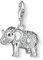 Thomas Sabo Damen Charm-Anhänger Elefant 925 Sterling Silber 1050-041-14
