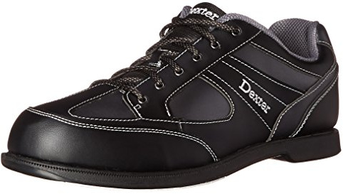 Dexter PRO Am II - Scarpe da Bowling, da Uomo, in Lega Nera, Colore: Nero/Grigio, Taglia 45, UK 9