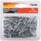 kwb Rivets aveugles/rivets pop Ø 4 mm, longueur 16 mm, en aluminium, avec tige galvanisée, pour pinces à river aveugles courantes