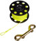Best Divers ML0061YL Taucherrolle, Schwarz, Sagola, 30 m, Gelb