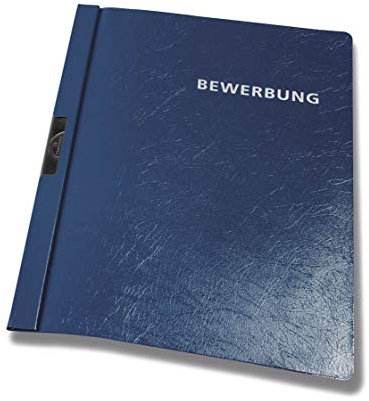 Durable Bewerbungsmappe Duraclip, bis 30 Blatt A4, dunkelblau, 25er Packung, 224407