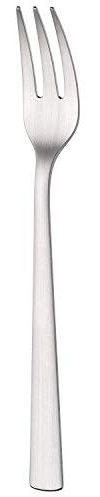 WMF Corvo Kuchengabel 16 cm, Cromargan protect, Edelstahl mattiert, kratzbeständig, spülmaschinenfest
