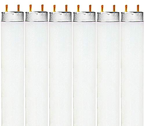 luxrite lr20735 F32T8/765 T8 Potencia de 32 4 pies. Tubo fluorescente bombilla luz, 6500 K, 2650 lúmenes, G13, tamaño mediano bi-pin Base