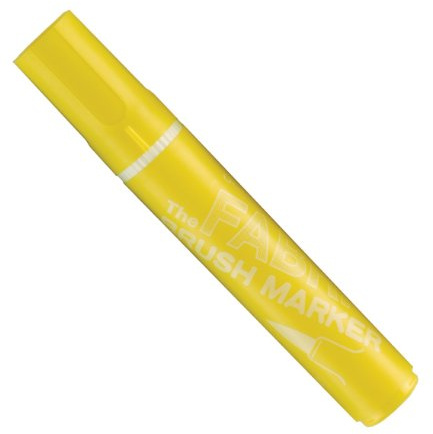 Uchida 722-C-5 Marvy Fabric Brush Point Marker, Yellow
