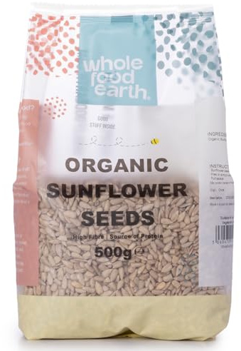 Wholefood Earth - Organic Sunflower Seeds, 500 g
