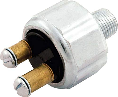 Allstar Performance ALL76252 60-120 PSI Range 4-1/2 Amp Rating Pressure Type Brake Light Switch with 6-32 Screw Terminal