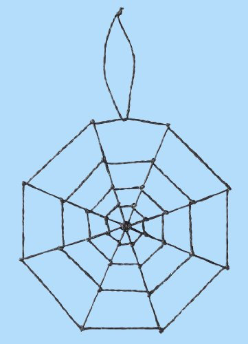 Spinnennetz ca. 20 cm schwarz