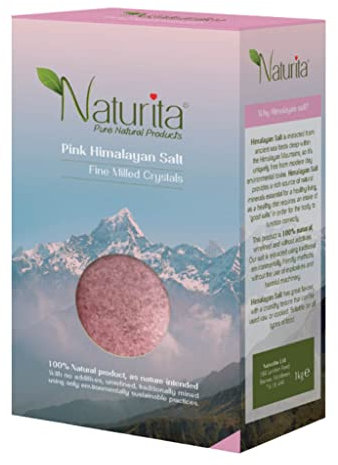 Naturita Pink Himalayan Salt - Fine Milled Crystals 1kg
