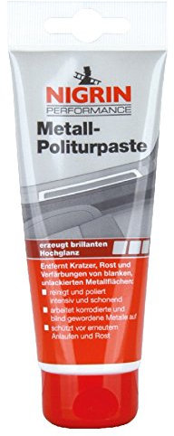 Nigrin Metall Politurpaste 75ml Tube Chrompolitur Reinigungspolitur Politur