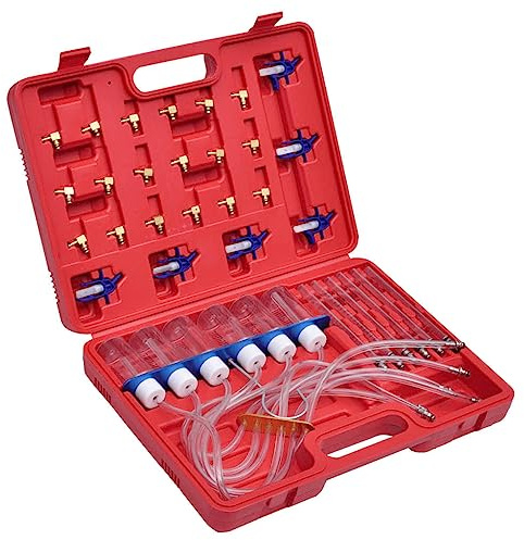 vidaXL Outils Diagnostiques Test Débit Injecteurs Rampe Commune Adaptateurs