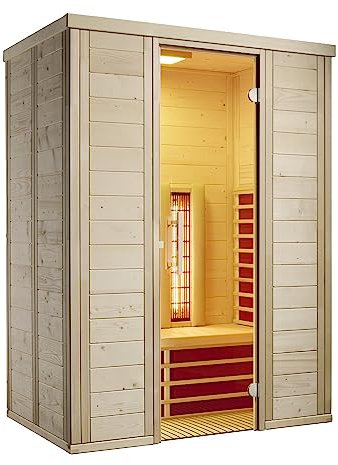 Unbekannt Infraworld TrioSol Natura 148 Plus Infrarotkabine Größe 148 x 100 cm 390126