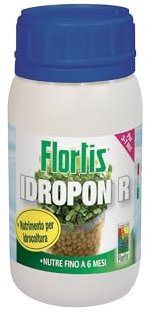 Flortis, Idropon R, Resina Sintetica a Scambio Ionico, Fornisce Nutrimento per le Piante Coltivate in Idrocoltura, Formato da 100 ml