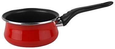 Megafesa Praga - Pentolino, Diametro 16 cm, Color Granata