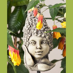 Blumenkind Blütenkind Steinguss Flieder