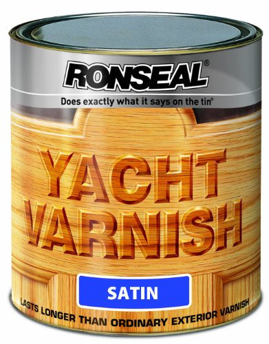 Ronseal YVS500 500ml Exterior Yacht Varnish Satin