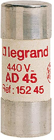 Legrand 015245 Cartouche Enedis Cylindrique, Ad 45, 22mm x 58mm