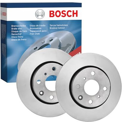 Bosch BD1105 Dischi freno, Certificato ECE-R90, 1 set di 2 dischi
