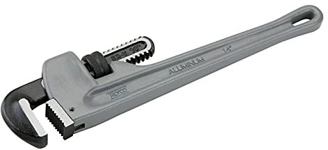 Alyco 111418 Llave grifa - Llave Stillson de aluminio 450 mm 18 PULGADAS