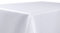 BEAUTEX Tischdecke Damast Punkte - Bügelfreies Tischtuch - Fleckabweisende, Pflegeleichte Tischwäsche - Tafeltuch, Eckig 130x340 cm, Weiss