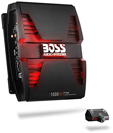 Boss Audio Pt1000 Phantom 1000 W Amplificateur 2 canaux, Classe A/B