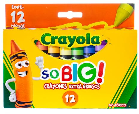 CRAYOLA Crayon Extra Jumbo So Big, 12 Pack
