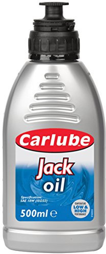 Carlube Hydraulic Jack Oil for Trolley & Bottle Jacks - Anti-Wear 500ml Fluid - Outer Cover Design May VAry