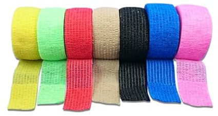 LisaCare® Plaster Bandage, Finger Plaster self-Adhesive - Without Adhesive & Elastic- Wound Bandage, Fixation Bandage, Plaster for Humans & Pets