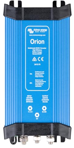 Victron Energy Orion IP20 24/12-Voltios 70 amperios Convertidor de CC a CC No Aislado, Alta Potencia