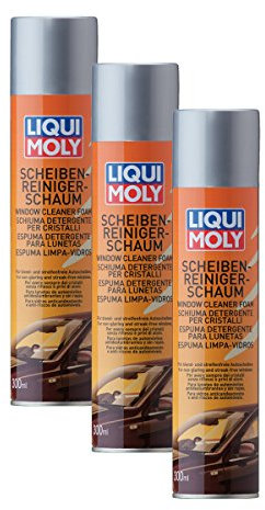 3x LIQUI MOLY 1512 Scheiben-Reiniger-Schaum 300ml