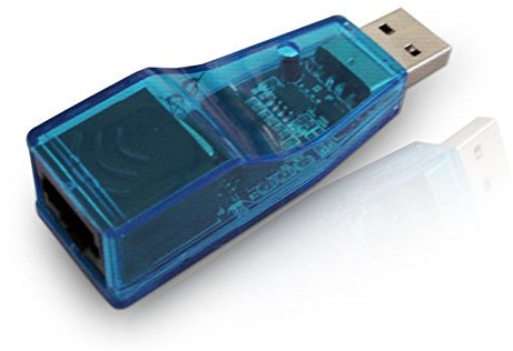 USB to LAN Adapter RJ45 Shielded Adaptor Fast Ethernet