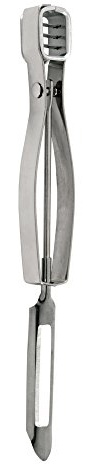 Fox Run 5584 Peeler/Bean Slicer, Stainless Steel