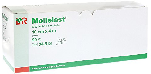 MOLLELAST Binden weiss 10cmx4m, 20 St
