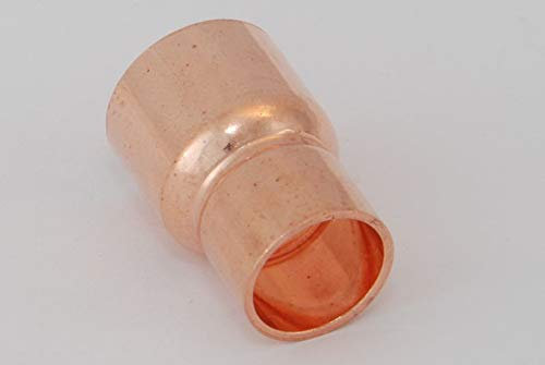 5x Kupferfitting Reduzier-Muffe 18-15 mm / 5243 a/i Lötfitting copper fitting CU