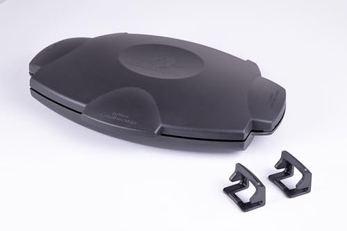 Impulsion - Express Grill - Cuiseur gril double face pour Micro-Ondes, Accessoire Grillades de Viandes, Poissons et Croque-Monsieur, revêtement antiadhésif, facile a nettoyer, passe au Lave-Vaisselle